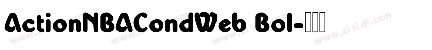 ActionNBACondWeb Bol字体转换